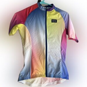 GOREWEAR Women’s Cloud Short Sleeve Cycling Jersey Rainbow XXS